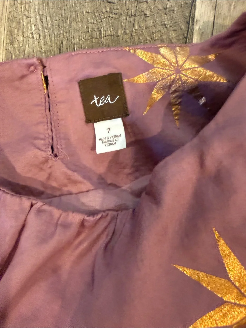 Girls' Purple Star Print Dress - Kids Dress